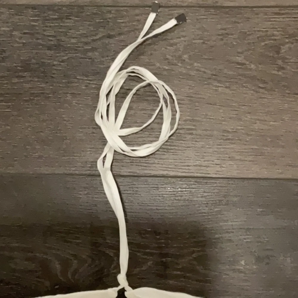 White House Black Market White Poplin Keyhole Bustier - Picture 3 of 6